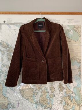 Madewell Dorset Corduroy Blazer